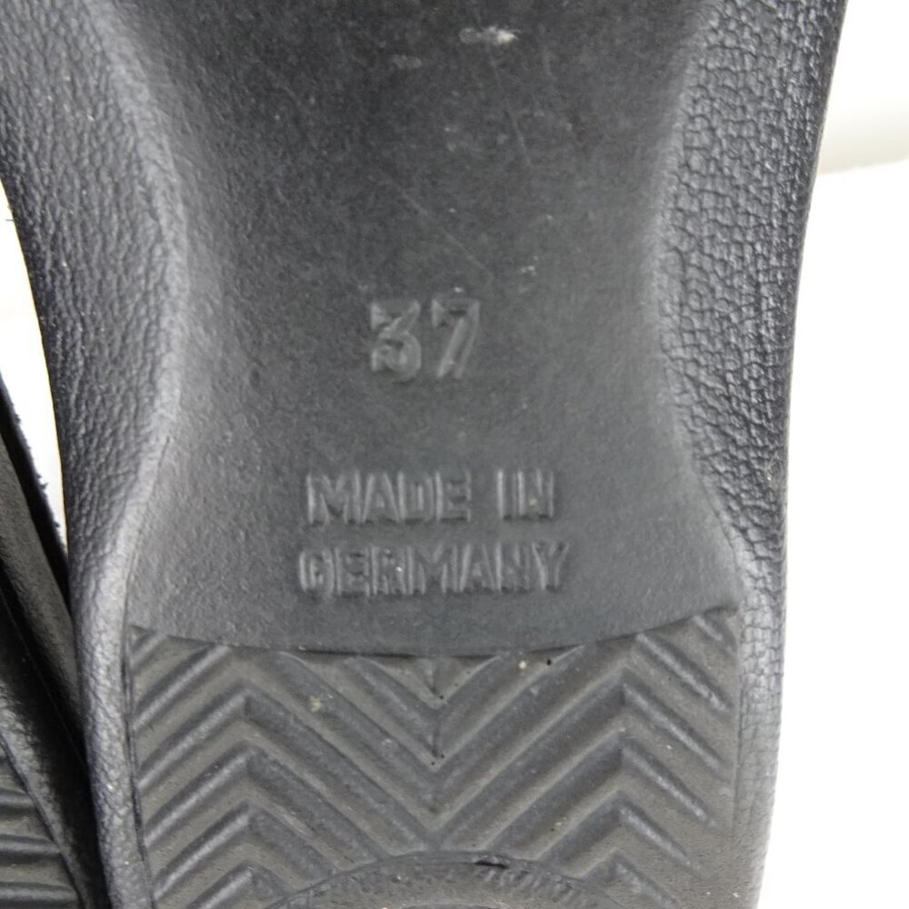 Finn Comfort Newport Shoes Women’s Size 37 US 6 Black Slip On Comfort Loafers - Picture 9 of 10